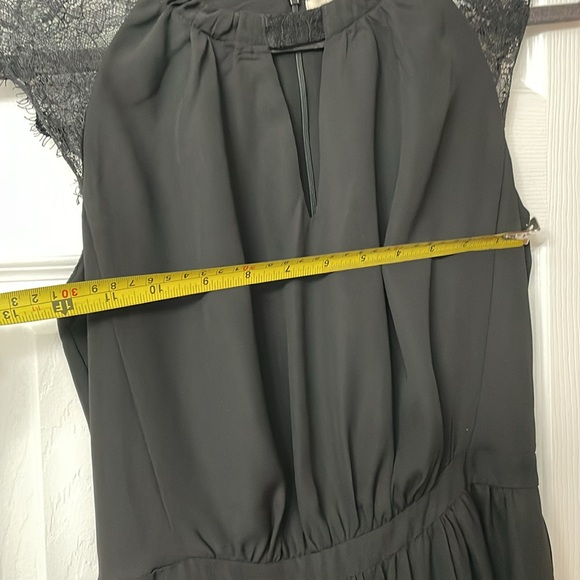 Springfield Womens Dress Small Black Lace Crochet Sleeveless Classic - Picture 7 of 7